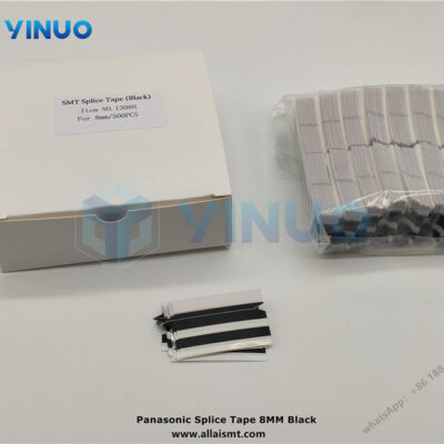 1308H ESD Black Panasonic Splice Tape 8mm embossed tape