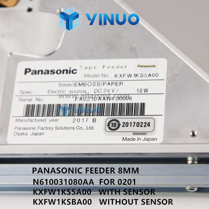 PANASONIC FEEDER 8MM N610031080AA KXFW1KS5AO0 KXFW1KSBA00 - Yinuo 