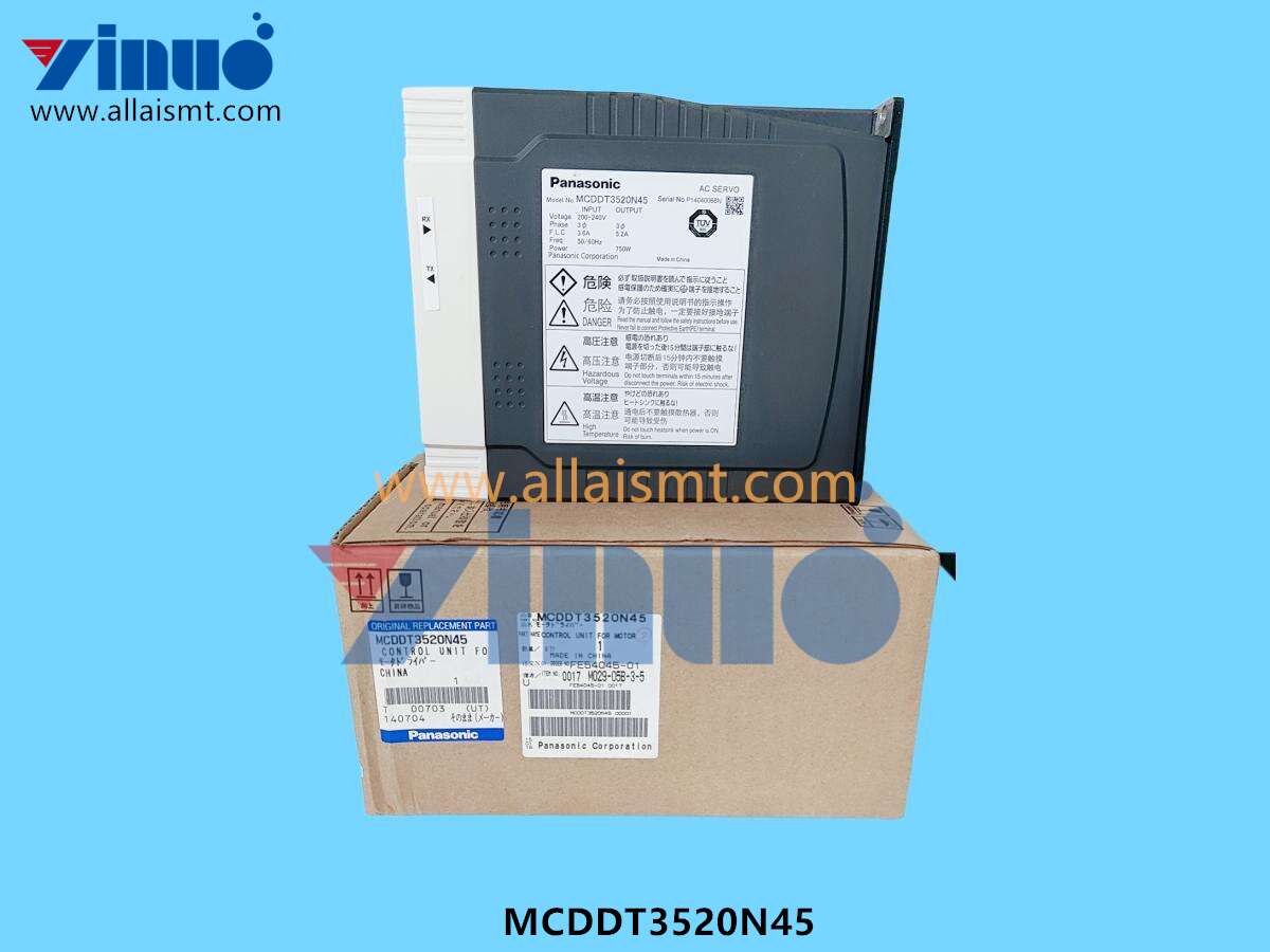X Axis AC Servo MCDDT3520N45