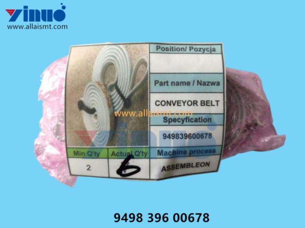 9498 396 00678 Conveyor Belt