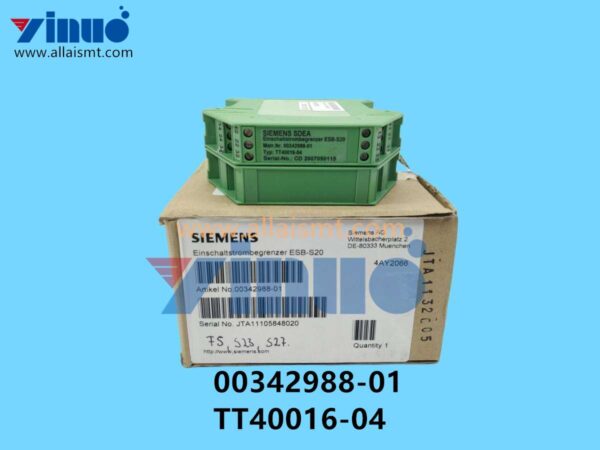 00342988-01 TT40016-04 SIEMENS ASM INRUSH CURRENT LIMITER ESB-S20